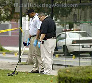 Metal Detector For Police Crime Scene Unit