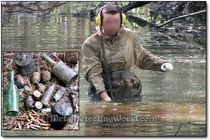 Detecting WW2 Relics on Riverbed