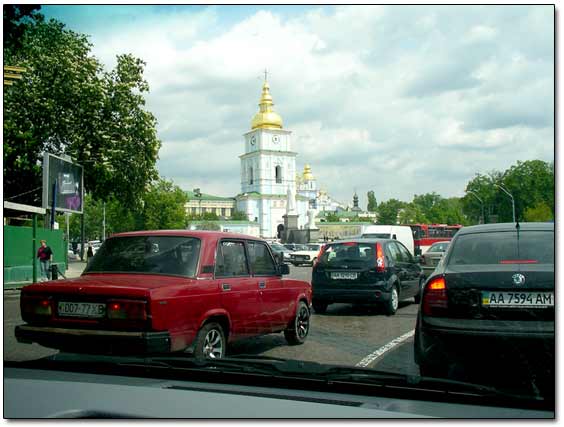 Traffic Jams in Kiev 