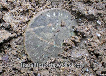 Coin Is Dead Frozen into Ground