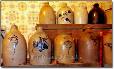 West Troy Stoneware Collection - Jugs and Crocks, ca. 19th Century