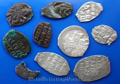 XP Deus Finds Hammered Bronze and Silver Coins